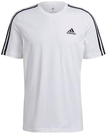 adidas Herren M 3s Sj T Shirt, Weiß Schwarz, XL EU