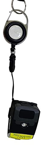 Posunitech Wearable 1D-Trigger-Barcode-Scanner Kabelloser Barcode-Scanner Bluetooth-kompatibler Kleiner Taschen-Barcode-Scanner IP65-Touch-Scanning NFC-Unterstützung Mehrsprachig für Lager