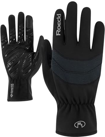 Roeckl Sports Fahrradhandschuh RAIANO, Unisex Fingerhandschuh, Schwarz 11