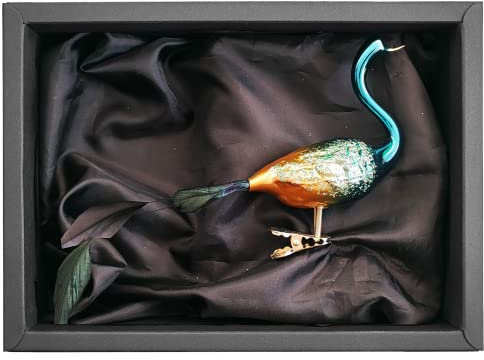 “Your Highness” – Vogel | Christbaumschmuck Azur blau