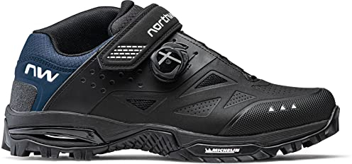 Northwave Enduro MID 2 MTB Schuhe, Fahrradschuhe Mountainbike Schwarz 44