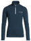 VAUDE Damen Women's Livigno Halfzip Ii Pullover, Dark Sea Uni, 40 EU