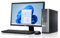 Estación de trabajo genérica Windows 11/128GB SSD / 8GB RAM/Monitor de 22'' / i5 CPU/DVD RW/Kit teclado y mouse/WI-FI ordenador (certificado reacondicionado)