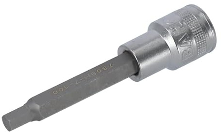 Bahco 1/2-Hexagon-Spitzenschlitz für bi-hexagonale Schrauben 17 mm, 120 mm