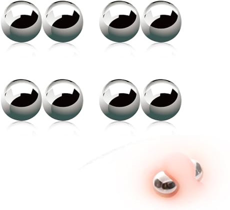 Nippelklemmen Magnetkugeln - Ultra Leistungsstarke Magnetische Kugeln Nippel Klemmen Kugeln Vagina Klitoris Penis Bondage Erotische Sex Spielzeug Für Frauen Paare,4Stück