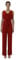 Elara Damen Jumpsuit V-Schnitt 1205 Red
