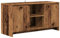 vidaXL TV-Schrank Altholz-Optik 102x37,5x52,5 cm Holzwerkstoff, TV-Ständer, TV-Bank, Fernsehschrank, TV-Board, TV Sideboard, Fernsehtisch