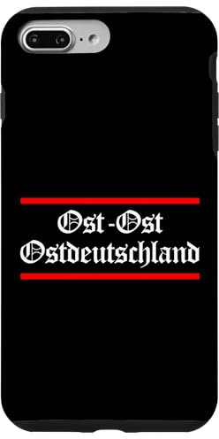 Hülle für iPhone 7 Plus/8 Plus Ostdeutschland Schriftzug Ossi DDR Ostdeutsch