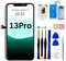 EFaith for iPhone 13 Pro Screen Replacement 6.1 inch Full HD LCD Display, 3D Touch Screen Digitizer Frame Assembly with Repair Tools Kit，Adhesive and Tempered Glass