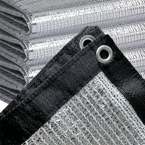 XHCTNN Voile D' Ombrage 2 5 6 8 10 12 M Toile Pergola Bache pour Pergola Cache Vue Exterieur Jardin(3x6M(10x20Ft))