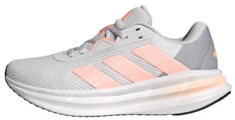 adidas Damen Galaxy 7 Running Shoes, Dash Grey/Clear orange/Beam orange, 37 1/3 EU