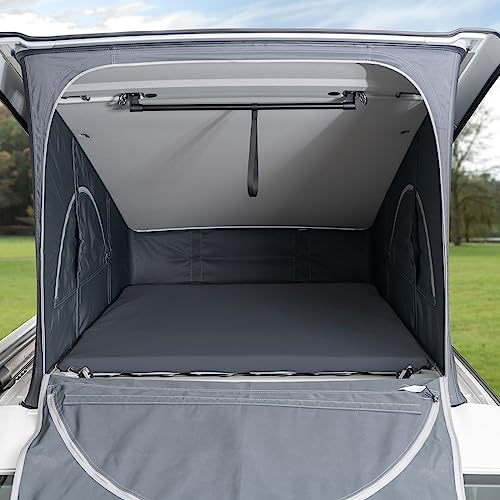 Black Forest Fox Spannbettlaken VW T7 California Aufstelldach/Pop Up Roof Lycra Oeko-TEX® Grau