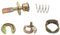 Clynex 5PCS VORNE Links RECHTS TÜRSCHLOSS Barrel REPARATURSATZ, for VW, for Sharan, for Seat, Alhambra, for Ford, Galaxy 6K0837223A
