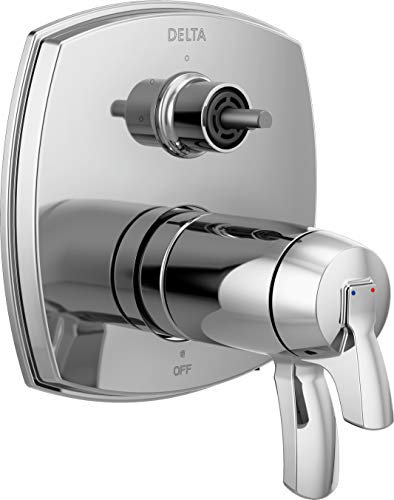 Delta T27T876-LHP 17 Garniture thermostatique intégrée avec poignée de déviateur 3 fonctions Chromé