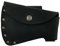 Hide & Drink, Beilkopf-Etui-Holster für 3,8 cm (1,5 Zoll) Gürtel, Axtkopfhülle, Klingenabdeckung, Holzfäller im Freien, Arbeits-Essentials, Vollnarbenleder, handgefertigt, Anthrazitschwarz