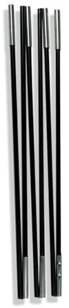 TentSpares - Freedom Trail Shadow 250 Tent, Black Coded Fibreglass Main Poles, Durable Tent Poles Replacement for Camping