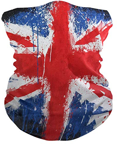 Art England Uk Flag Gesichtsmaske Schlauchtuch Kopftuch Stirnband Bandanas Kopfbedeckung Halstuch Gesichtsschal Für Männer Frauen Den Sport
