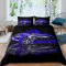 Loussiesd Rennsportwagen Bettwäsche Set 135x200cm Extremsport Thema Bettbezug Set für Kinder Jungen Teenager Autosportwettbewerb Betten Set Cool Automobile Stil Blau