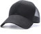YULOONG Mesh Baseball Cap Atmungsaktive Trucker Mütze Baumwolle Lässige Sportmütze Sonnenhut Größenverstellbar (B: Schwarz)
