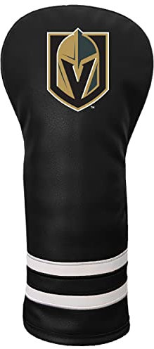 Team Golf NHL Vegas Goldene Knights Vintage Fairway Schlägerhaube (Farbe) – Bedruckte Team Golf NHL Vintage Fairway Schlägerhaube (Bedruckt), passend für alle Fairway-, Hybrid- und Utility-Schläger
