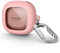 SURITCH Funda transparente compatible con Samsung Galaxy Buds 2/Buds Live/Buds 2 Pro/Buds Pro/Buds FE, funda protectora portátil con llavero para Samsung Galaxy Buds 2, rosa