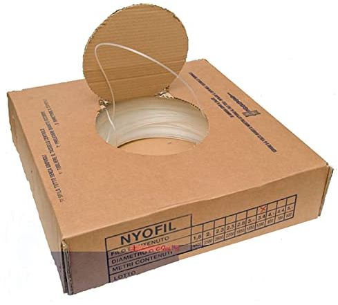 La zappa Filo in nylon per stendibiancheria, cavo milleusi in PVC sostegno per filari e tutori Ø 4 mm (870 m)