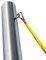 Pina DESIGN seit 1979 - 1x Pfosten für Hängematte, wetterfester Hängematten Mast zur Befestigung | Outdoor Gestell (1,95m Pfosten – für 1 Person & Hängemattenlänge max. 280cm, Mit 0,75m Bodenhülse)