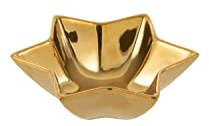 Jolipa Schale Stern Porzellan Gold Small