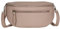 AmbraModa GLX2 - Damen Herren Unisex kleine Hüfttasche Gürteltasche Bauchtasche Umhängetasche aus Echtleder (Nuderosa)