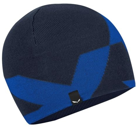 Salewa Pure Reversible Merino-Mütze, Blau