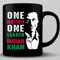 HOSALA 325 ml - One Nation One Leader Imran Khan Kaffeetasse, PTI Politische Party, Pakistan, Geschenk-Tasse, PTI-Flagge, Ständer, mit Imran Khan Tasse, Geschenk, glänzende Keramiktasse Geschenk für