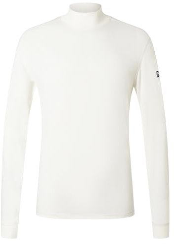 super.natural M TUNDRA175 TURTLENECK Merino Longsleeve Herren - Herren Langarmshirt aus Merino-Polyester-Mix, Wärmendes & geruchsabweisendes Funktionsshirt