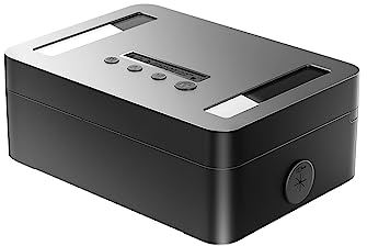 STARSIKI Handy Safe mit Zeitschloss [Abschließbare Geldbox] [Schlüsselbox mit Timer] [Selbstdisziplin & Digital Detox] [Fokus-Hilfe gegen Handy-Sucht] Handy Gefängnis für Studium, Arbeit & Kinder