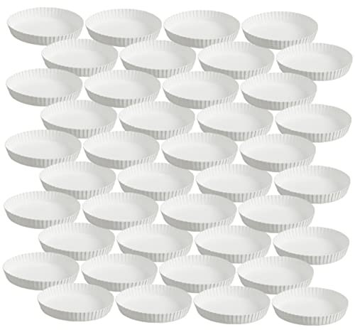 Mobestech 150 coperture per tazze da viaggio per tazze da caffè tazze da caffè coperchi per tazze da succo tappi per tazze da bere tappi per tazze da caffè tappetini per candele in carta bianca fredda