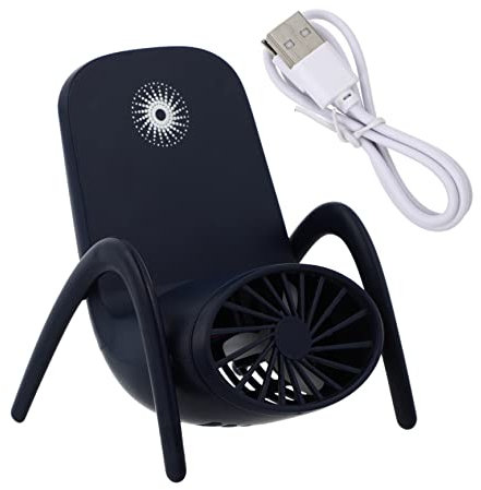 Cabilock 1pezzi Ventilatore Ricaricabile Per Smartphone e Ventilatore Multi- Usb Per Estivi
