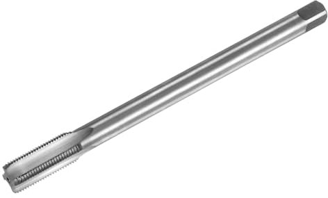 QUARKZMAN Taraud à Filetage Métrique M14 x 1.25 H2 200mm Fraiseuse à Filetage à Cannelure Droite Extra Longue, Outil de Réparation de Taraudage