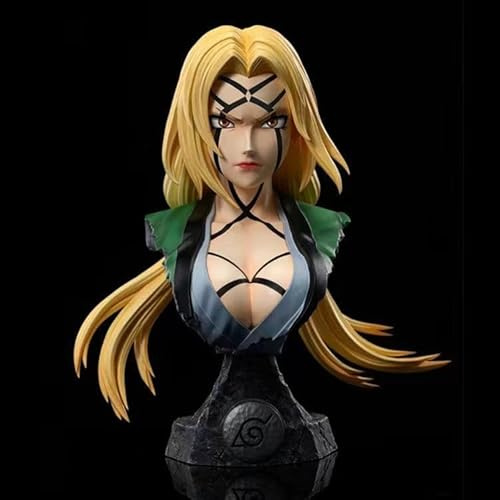 REOZIGN Uzumaki, Uchiha Sasuke Figur, 15 cm, PVC, Figur, Portrait Serie, Cosplay, Figuren zum Sammeln, Anime, Fans Geschenk (Tsunade), AURE1154-FR-Tsunade