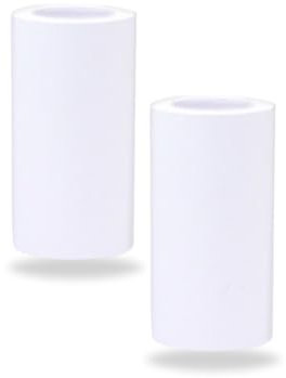 Mini Print - Mini Impresora térmica inalámbrica, Recarga USB, Máquina de impresión Portátil con Bluetooth, resolución Clara (203 dpi) Imprime Etiquetas, pegatinasnas y Fotos (2 Rollos ByN)