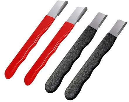 4-Pack Garden Tool Sharpener, Multi-Tool Blade Sharpener for Pocket Knife, Shears, Loppers, Pruners, Scissors, Axe, and Lawnmower Blades, Multipurpose Gardening Tools for Easy Sharpening