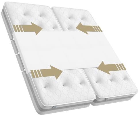 Ajiteogy Unisci Materassi 240 * 70 cm – Convertitore da Letti Singoli a Letto King, Ponte per Letto Materassi Antiscivolo