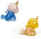 Hayaww 2 pcs Figuras Unicornio Figura Unicornio de Cristal Bonitos Adornos Unicornio Piedras Preciosas Estatua Unicornio Adornos Cristales Curativos Escultura Piedras Adornos Cristal Decoración (D)