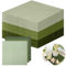 Mineup 150 Stück Servietten Grün,33x33cm Servietten Salbeigrün, Servietten Eukalyptus Grün, Salbeigrüne Papierservietten, Servietten Hochzeit für Hochzeit Abendessen Geburtstag Brautjubiläum Party