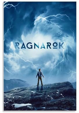 HAUEWB4HEWY RAGNAROK Poster, ästhetischer Leinwandbezug, Wandkunst, Poster, moderne Kunst, Gemälde für Wohnzimmer, 30 x 45 cm, ungerahmter Stil