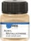 KREUL 77284 - Acryl Metallicfarbe, 20 ml Glas in champagner, glamouröse Acrylfarbe mit Metalliceffekt auf Wasserbasis, cremig deckend, schnelltrocknend und wasserfest