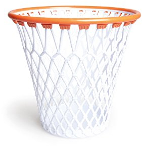 Excelsa 61401 Cesta de Papelera, Cartón, Color Blanco, 31 cm