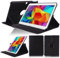WiTa-Store Funda Caso para Samsung Galaxy Tab 4 10.1 Pulgadas SM-T530 T531 T533 T535 Smart Cover Slim Caso Case Stand Flip Screen Protector (Negro) Nuevo