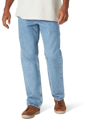Wrangler Herren Authentics Men's Big & Tall Classic Relaxed Fit Jeans, Steinbleiche, 29W / 30L