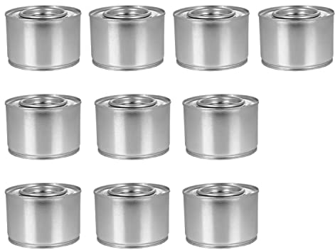 Gastro-Bedarf-Gutheil 10 x Sicherheitsbrennpaste Qualitätsprodukt Fire Paste Brennpaste Brenngel für Chafing Dish Speisewärmer Warmhaltebehälter Rechaud