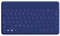 Logitech Keys-To-Go Clavier Bluetooth ultra-fin et ultra-léger pour iPhone, iPad, Apple TV et tous les appareils iOS - rose pâle