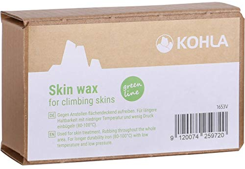 KOHLA - Skin Wax Greenline, Idrorepellente Ecologico per Pelli di foca